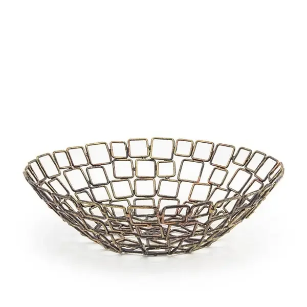 FOH BBK011GOI22 Coppered Wireware 10″ Link Basket”