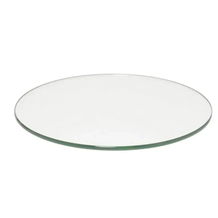 FOH BHO058CLG20 Clear Glass 14″ Round Buffet Board – 2 / CS