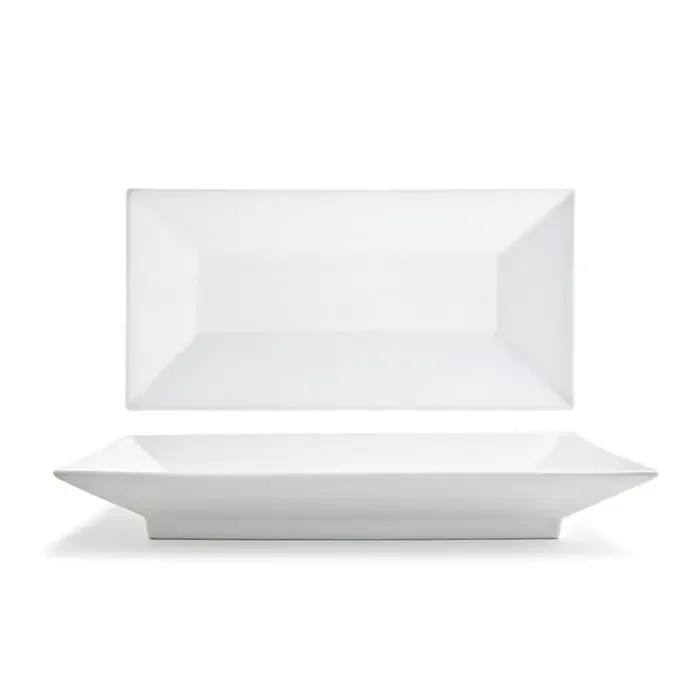 FOH DOS003WHP21 Kyoto Large Footed Plate – 4 / CS