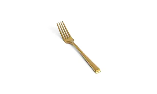 FOH FSF006GOS23 7″ Parker Salad Fork – Matte Brass