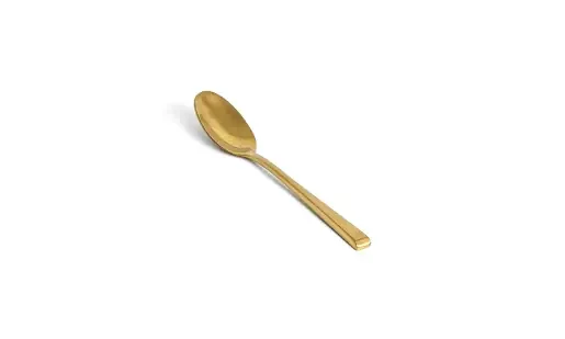 FOH FTS006GOS23 7″ Parker Teaspoon – Matte Brass