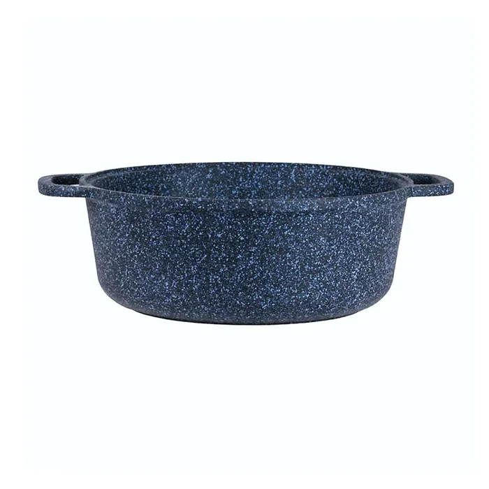 Folio 6978QU003 Blue Granite 5.75 Quart Pot with Lid