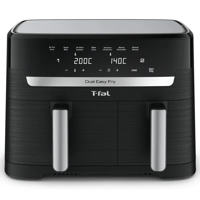 Friteuse à air Dual Easy 8.3L – T-Fal