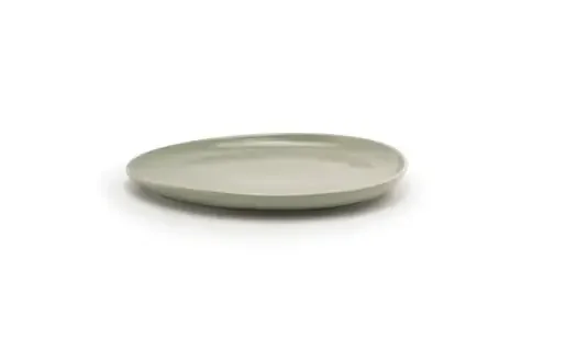 Front of the House DOS032GYP20 13″ Oval Tides® Low Platter, Pumice, 2/Case