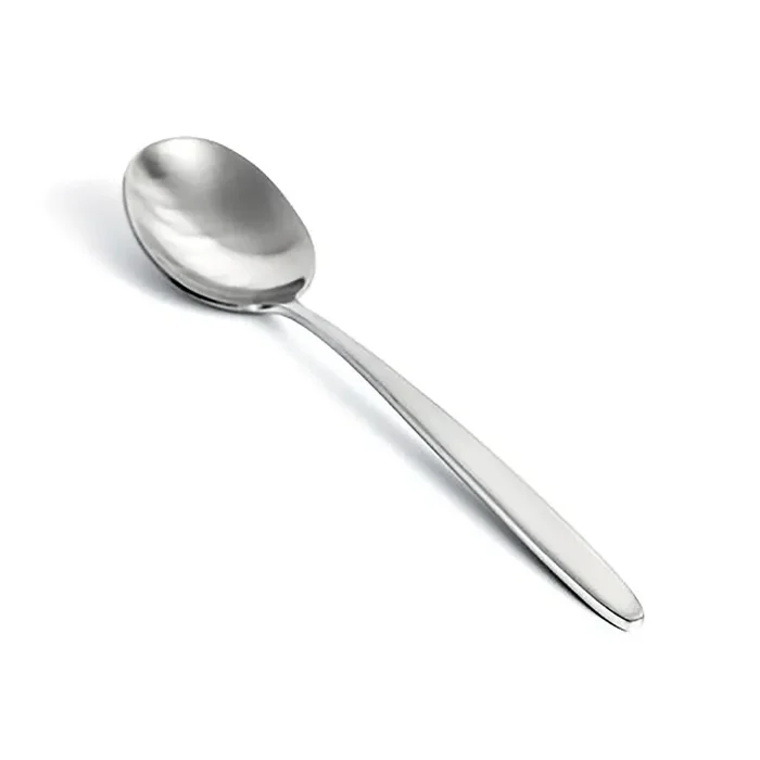 Front Of The House FDS008BSS23 Luca Brushed 8 in. Dinner Spoon – Dozen