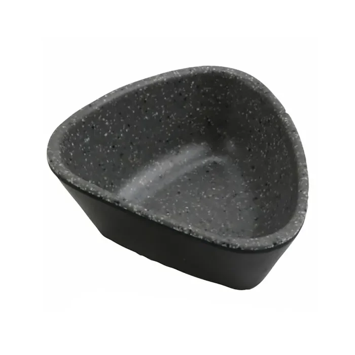 G.E.T. 30282-BK/SG Revive Grey/Black Melamine 3 oz. Ramekin – 24 / CS