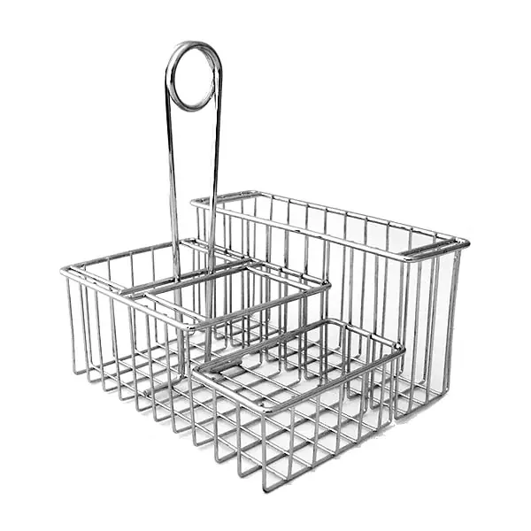 G.E.T. 4-21699 Metal 4-Compartment Caddy