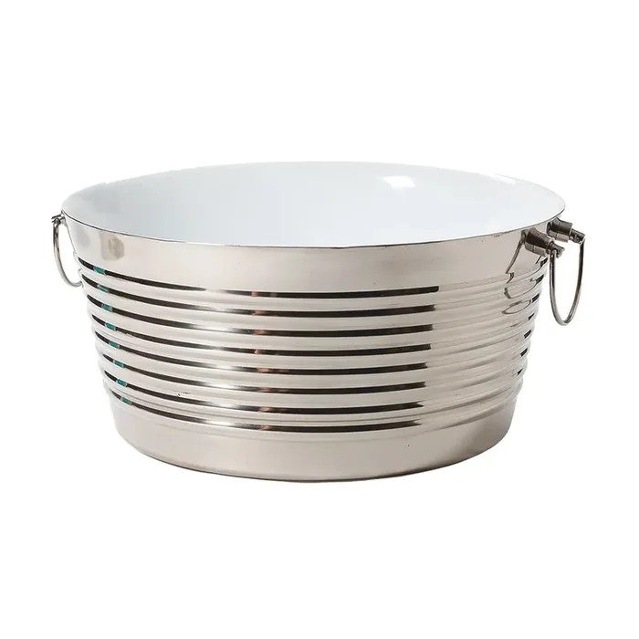 G.E.T. BT-1919-SS/W S/S Double Wall 7 Gallon Beverage Tub