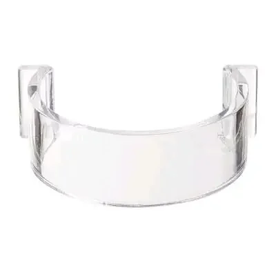 G.E.T. CLIPS-PLAIN-PC-CL Clear Salad Dressing Bottle Clips – 8 / ST