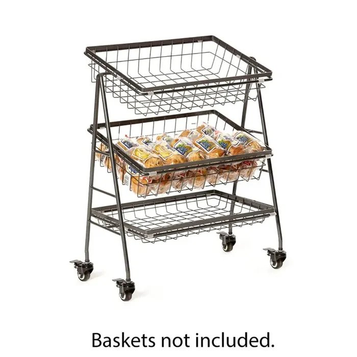 G.E.T. IR-2010-MG Urban Renewal 3-Tier Mobile Display Stand
