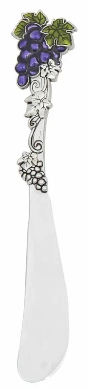 Ganz Spreader/Butter Knife – Colored Grape Vine