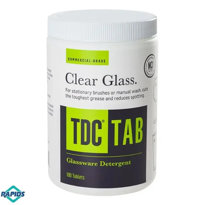 Glass Cleaner Detergent Tablets for Manual Brush Washers