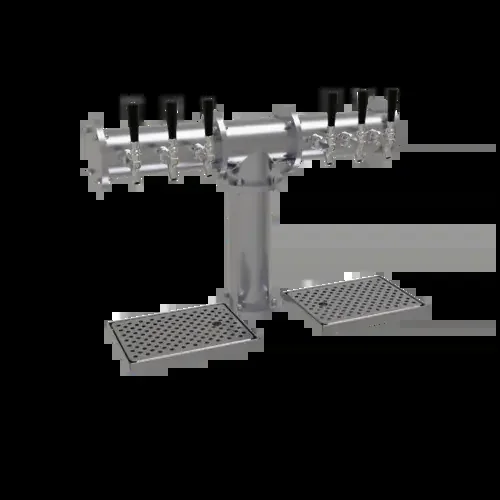 Glastender PT-6-SS Pipe Tee Draft Dispensing Tower