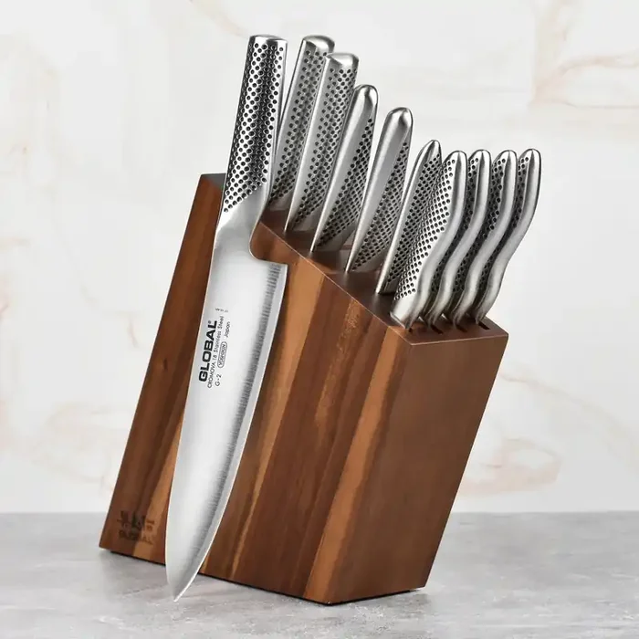 Global 11 Piece Knife Block Set