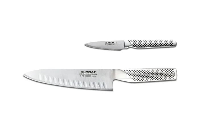 Global 2 Piece Kitchen Knife Set
