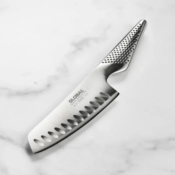 Global 5.5″ Hollow Edge Nakiri Knife