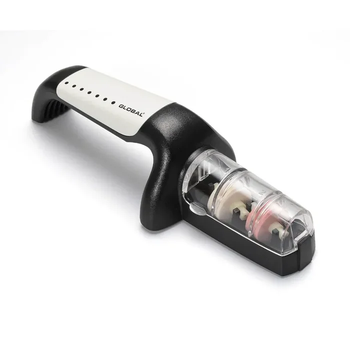 Global G-91/WB – Ceramic Water Sharpener – White