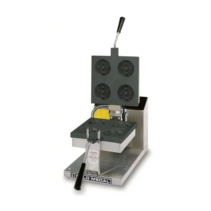 Gold Medal 5025ET Non-Stick 3.13″Dia 4-Round Waffle Maker