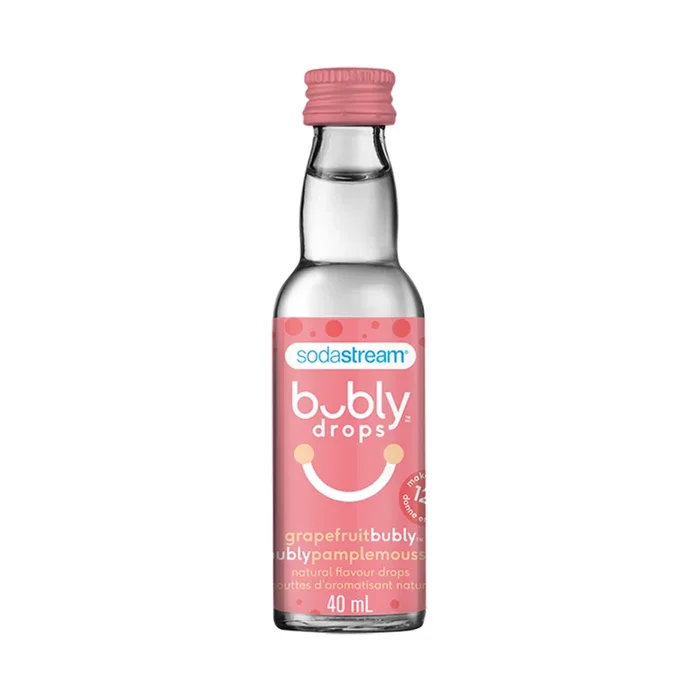 Gouttes Bubly aromatisées concentrées Pamplemousse 40ml – SodaStream