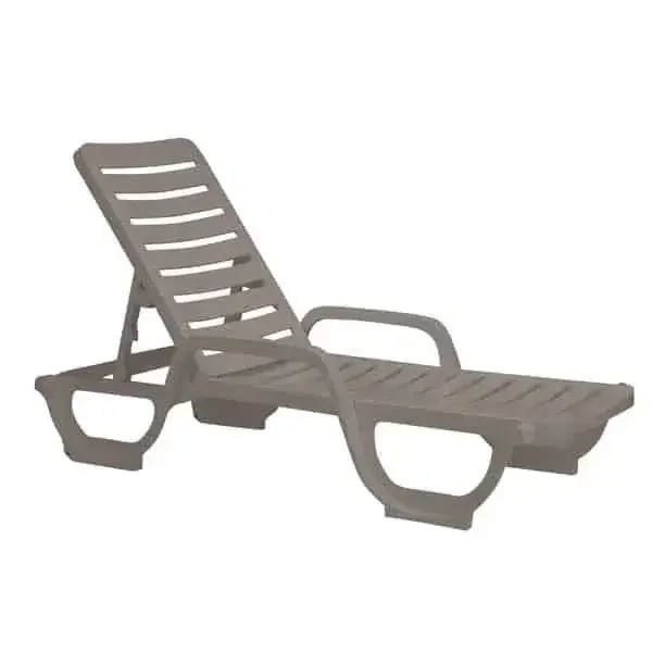 Grosfillex US031081 Bahia Stacking Chaise