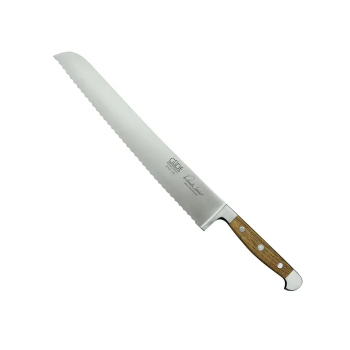 Güde Alpha Barrel Oak Series – 12″ Franz Güde Bread Knife