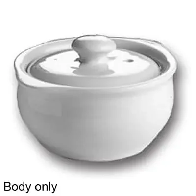 Hall® China 476-WH BODY White 12 Oz. Marmite without Lid – 12 / CS