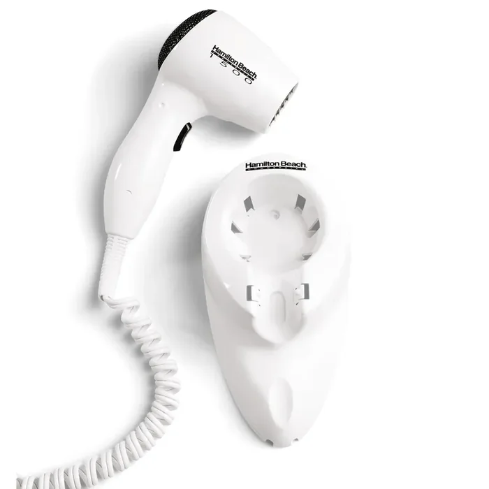 Hamilton Beach Commercial 8251 White 2-Speed 1500W Hair Dryer
