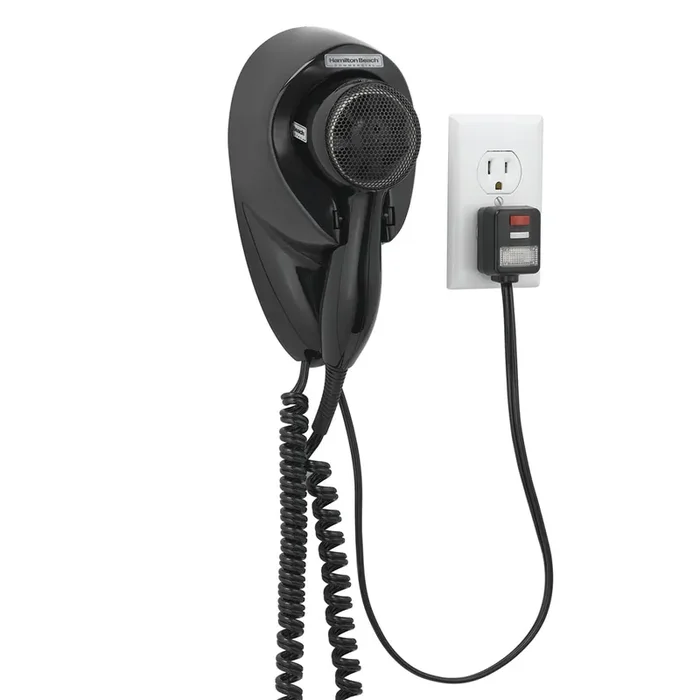 Hamilton Beach Commercial 8301B Black 2-Speed 1500W Hair Dryer