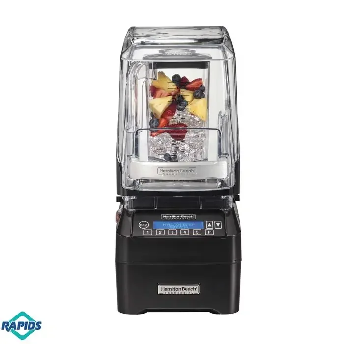 Hamilton Beach HBH755R Eclipse Bar Blender 64 oz, 3 HP