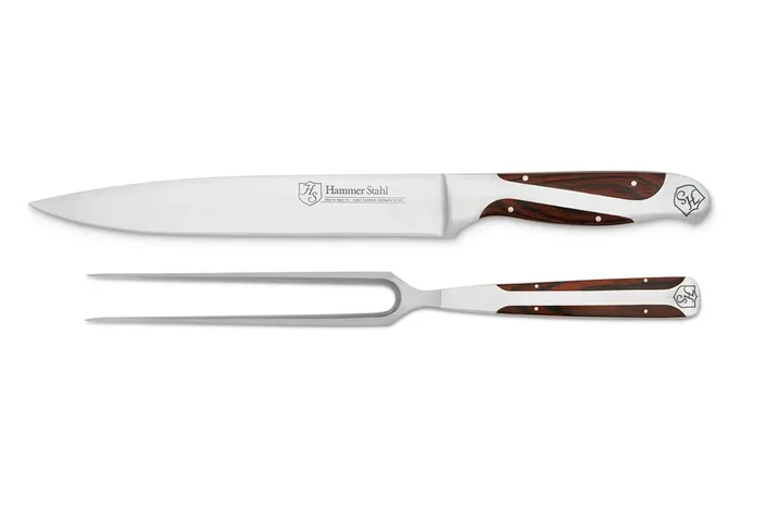 Hammer Stahl 2 Piece Carving Knife & Fork Set