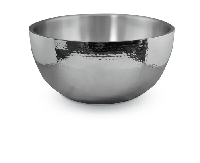 Hammer Stahl 6 Quart Hammered Double Wall Bowl