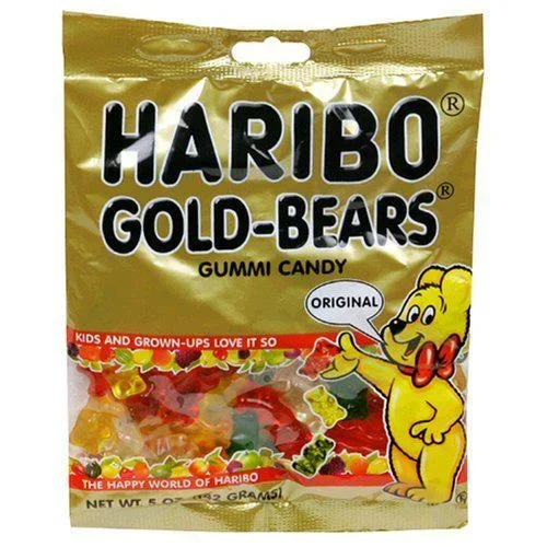 Haribo Gold Gummi Bears – 5oz Bag