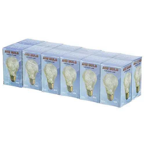 Hatco HATR02.30.266.12 (or Equivalent) Light Bulb Kit, 12Pk, 40W 250V (801-3989)