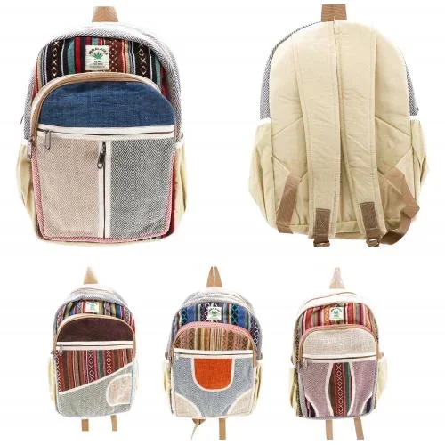 Hemp Small Backpack 12″