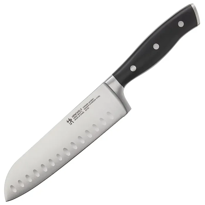 Henckels Forged Accent 7″ Hollow Edge Santoku