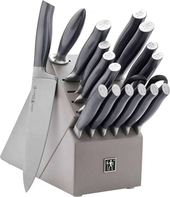 HENCKELS Graphite Razor-Sharp 18 pc Knife Block Set