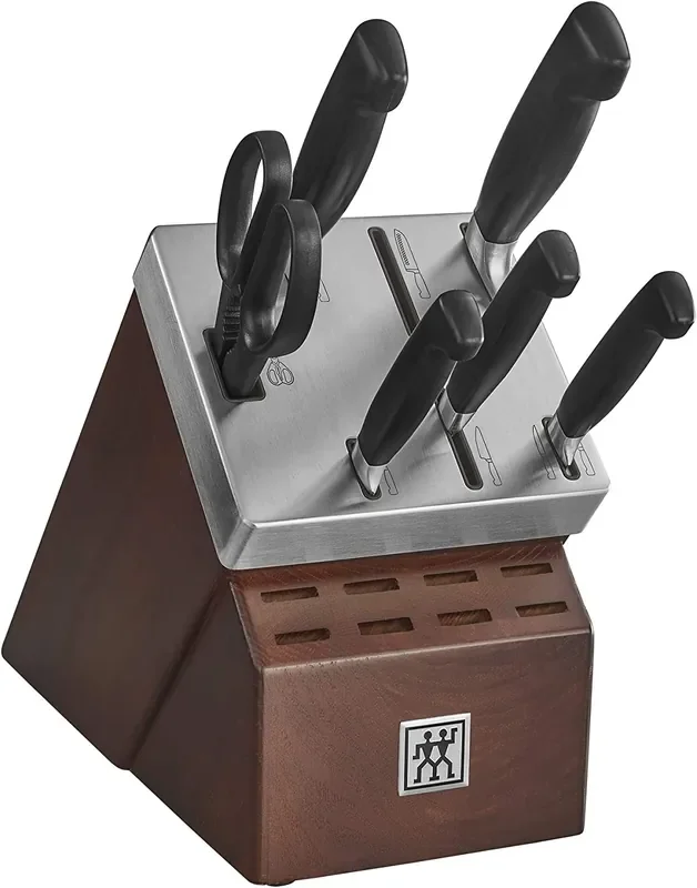 Henckels Zwilling Four Star – 7 Pc. Self-Sharpening Block Set