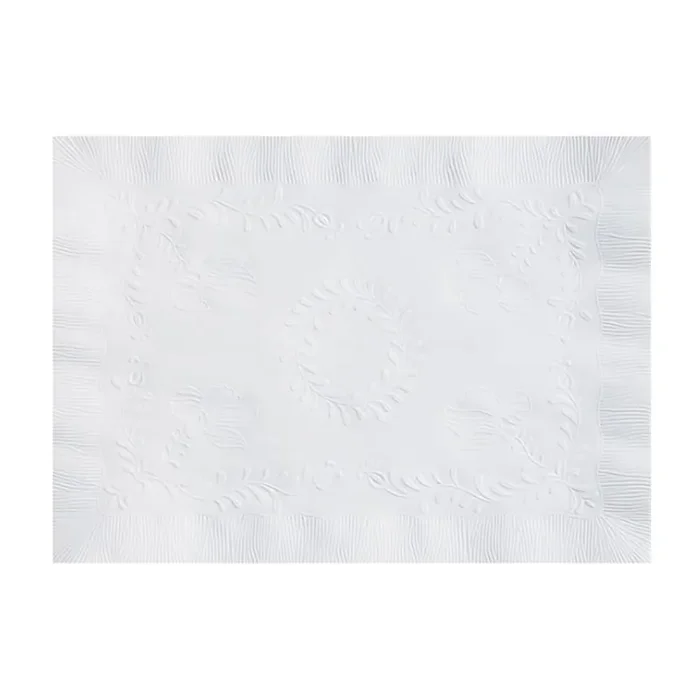 Hoffmaster 30659 Anniversary 10 x 14″ White Placemat – 1000 / CS