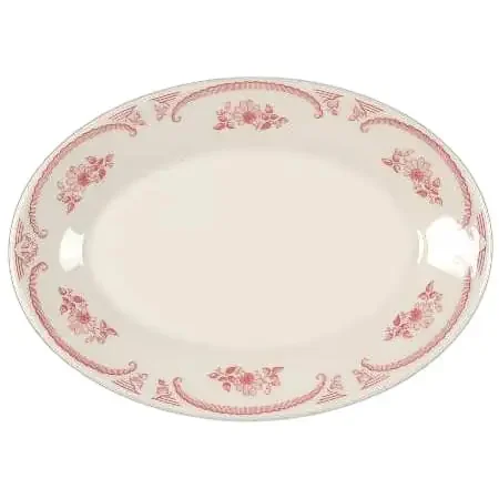 Homer Laughlin 1552 American Rose 11.75″ Oval Platter