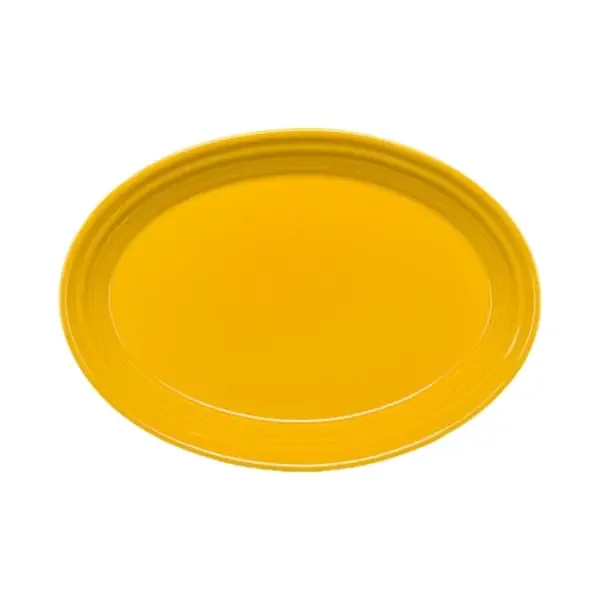 Homer Laughlin HL457342 Fiesta Daffodil 11-5/8″ Plate – 12 / CS