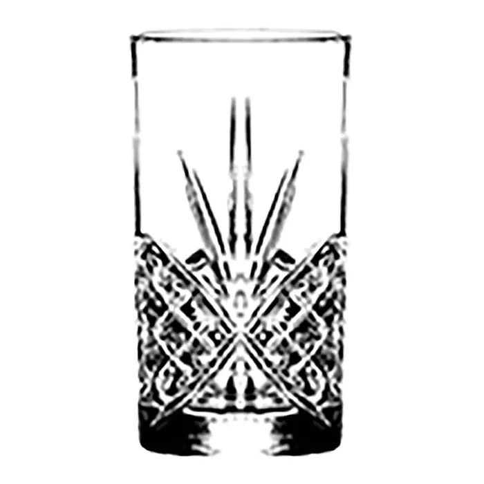 Hospitality Brands HGS25723-016 Majesty 12.25 Oz Hiball Glass – 16 / CS
