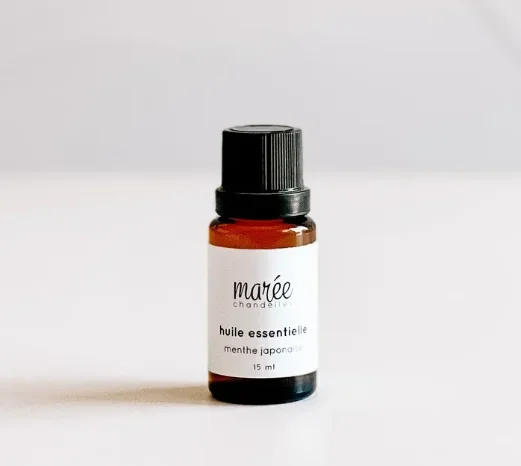 Huile essentielle Menthe japonaise 15ml – Marée Chandelles