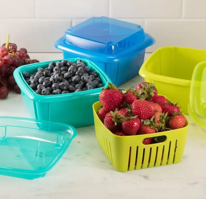 Hutzler Berry Keeper Box, 1 qt – Assorted Colors