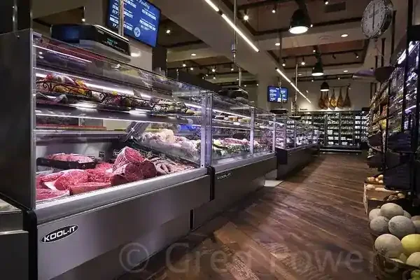 Hydra-Kool KFM-FG-120-S Display Case, Red Meat Deli