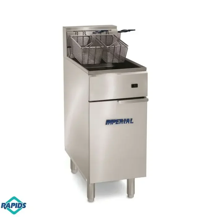 Imperial IFS-40-E Electric 40 Lb Floor Fryer