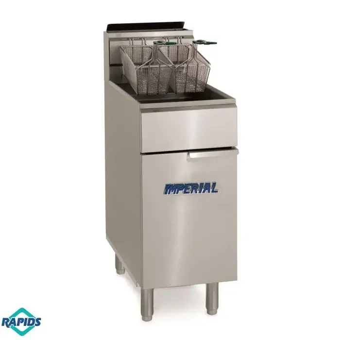 Imperial IFS-50 Gas 50 Lb Floor Fryer