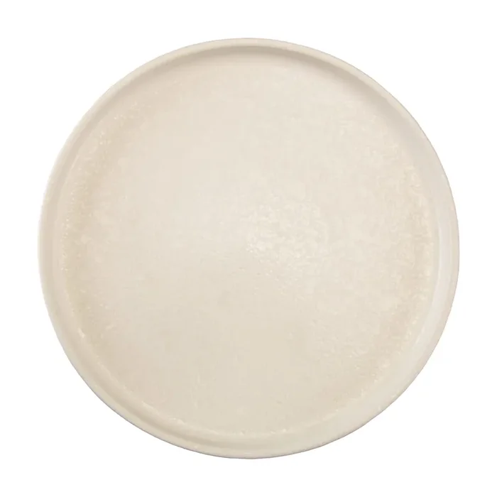 Int‘l Tableware AL-16-TW Alloy Titanium White 9.9 in. Plate – 12 / CS