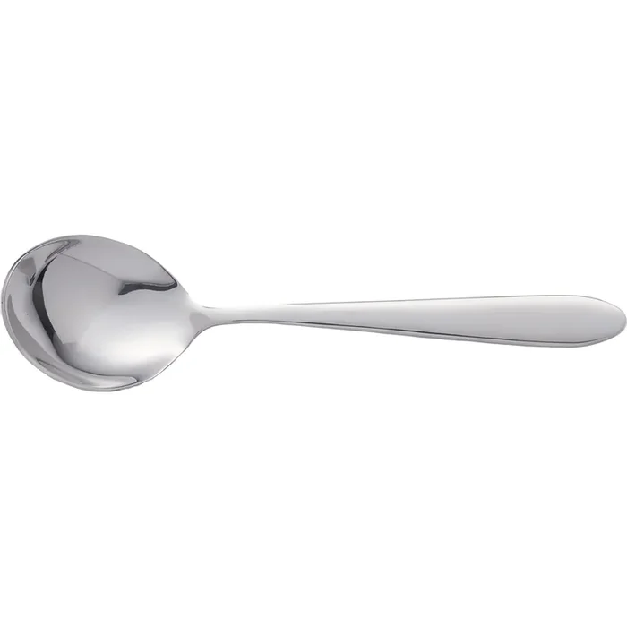 Int‘l Tableware LU-113 Luminosity 6.75″ Bouillon Spoon – Dozen
