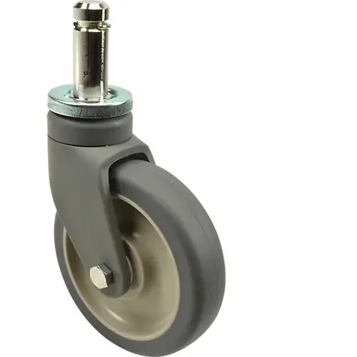 Intermetro IME5PCX (or Equivalent) Caster, Stem, 5″ Poly, Swivel (126-3218)