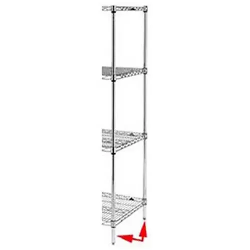 Intermetro IME74PK3 (or Equivalent) Post, Shelf, 74″, Epoxy, Metro (126-1395)